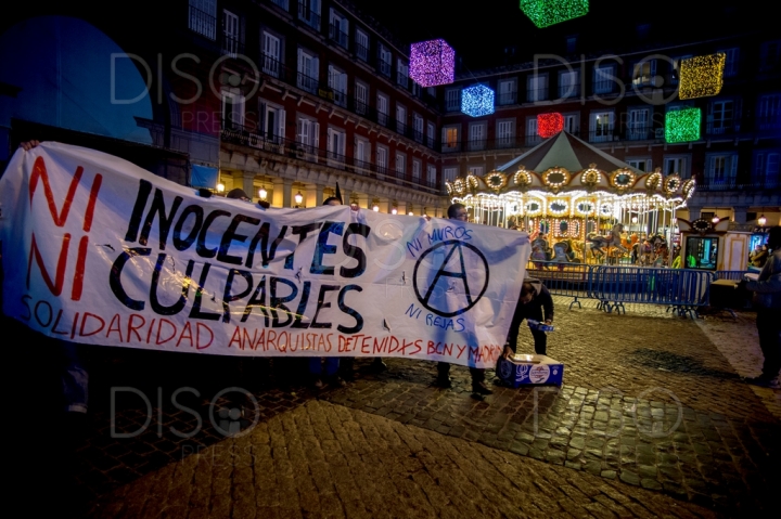 Solidaridad anarquistas detenidos BCN-Madrid